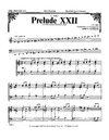 Prelude XXII
