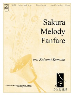 Handbell World  Sakura Melody Fanfare Kodama, Katsumi Japanese