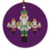 Ceramic Nutcracker Ornament