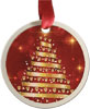 Christmas Bell Tree Ceramic Ornament