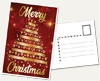 Christmas Bell Tree Post Card Pack