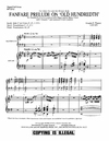 Fanfare Prelude on Old Hundredth
