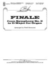 Finale from Symphony No. 2 in D Major for Organ