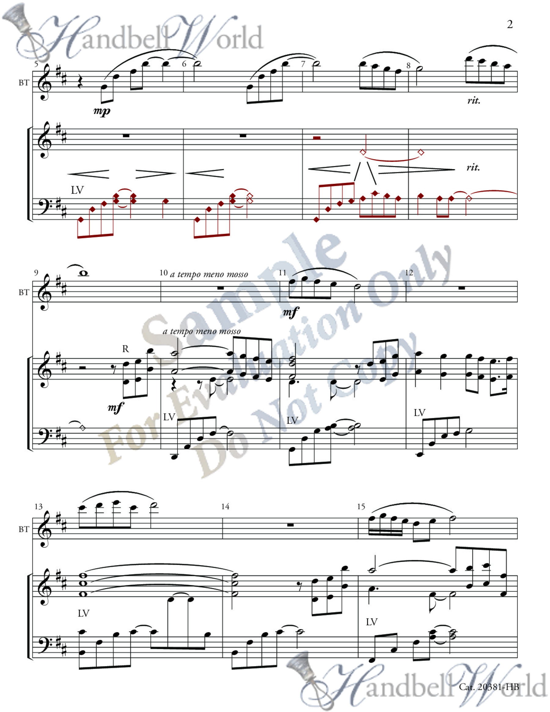 Preview of music