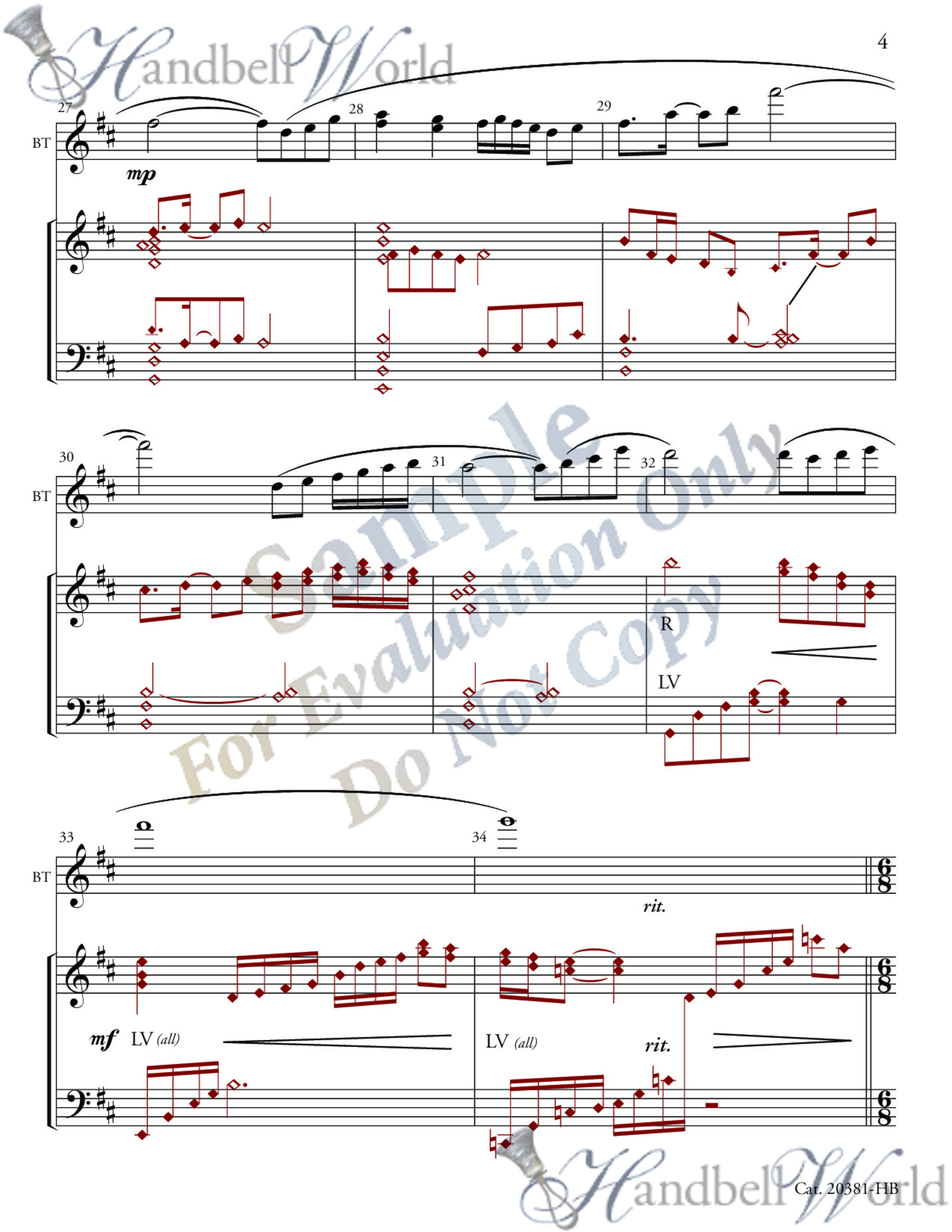 Preview of music