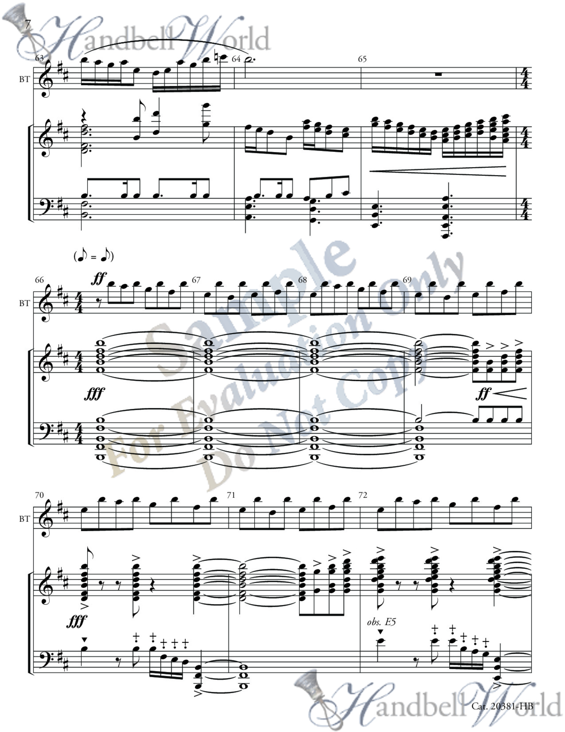 Preview of music