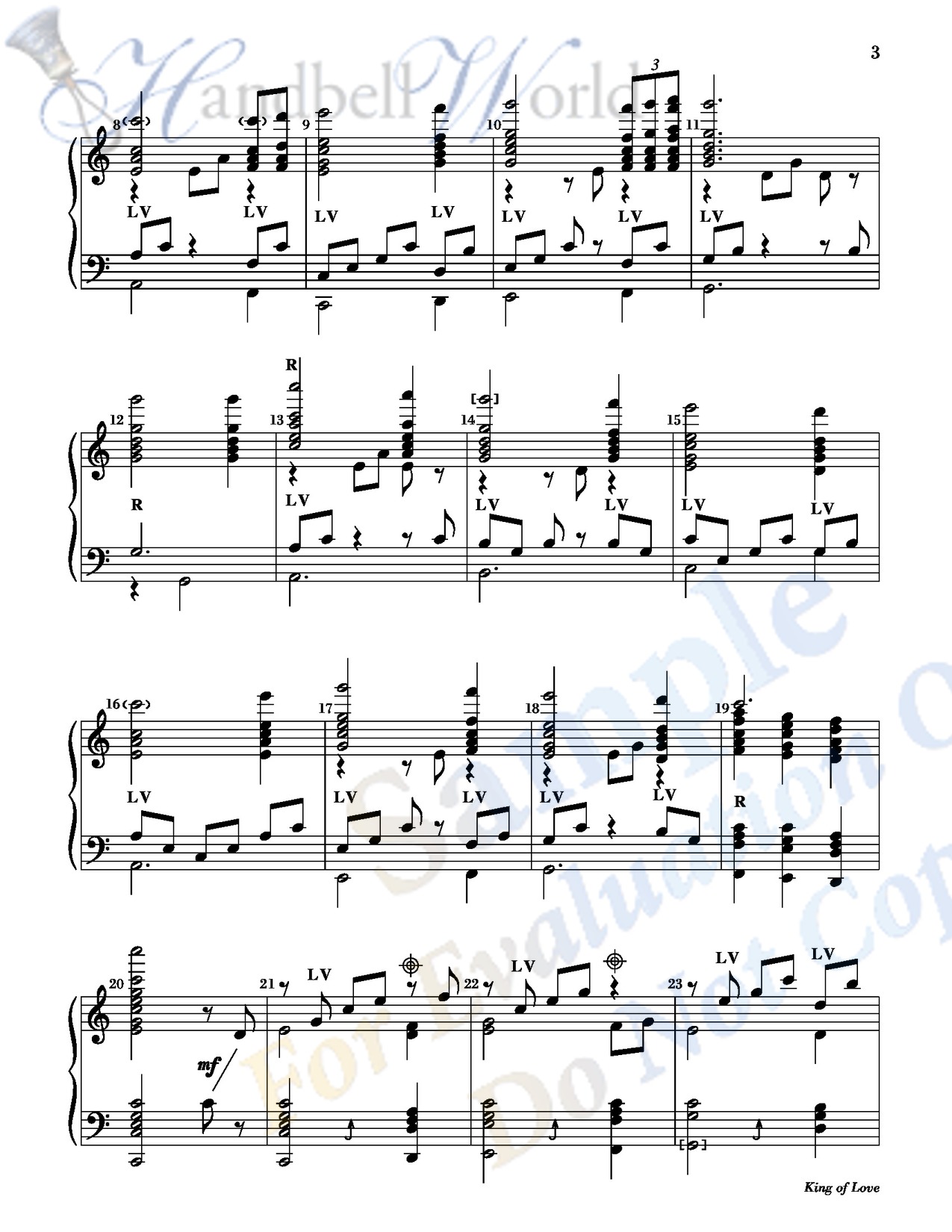 Preview of music