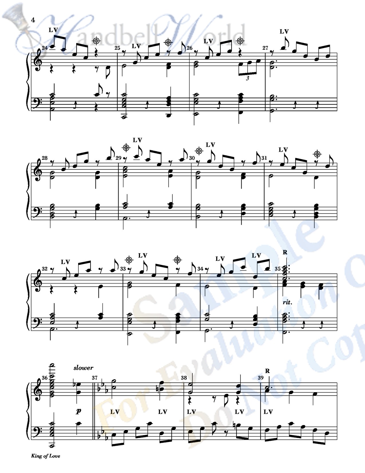 Preview of music