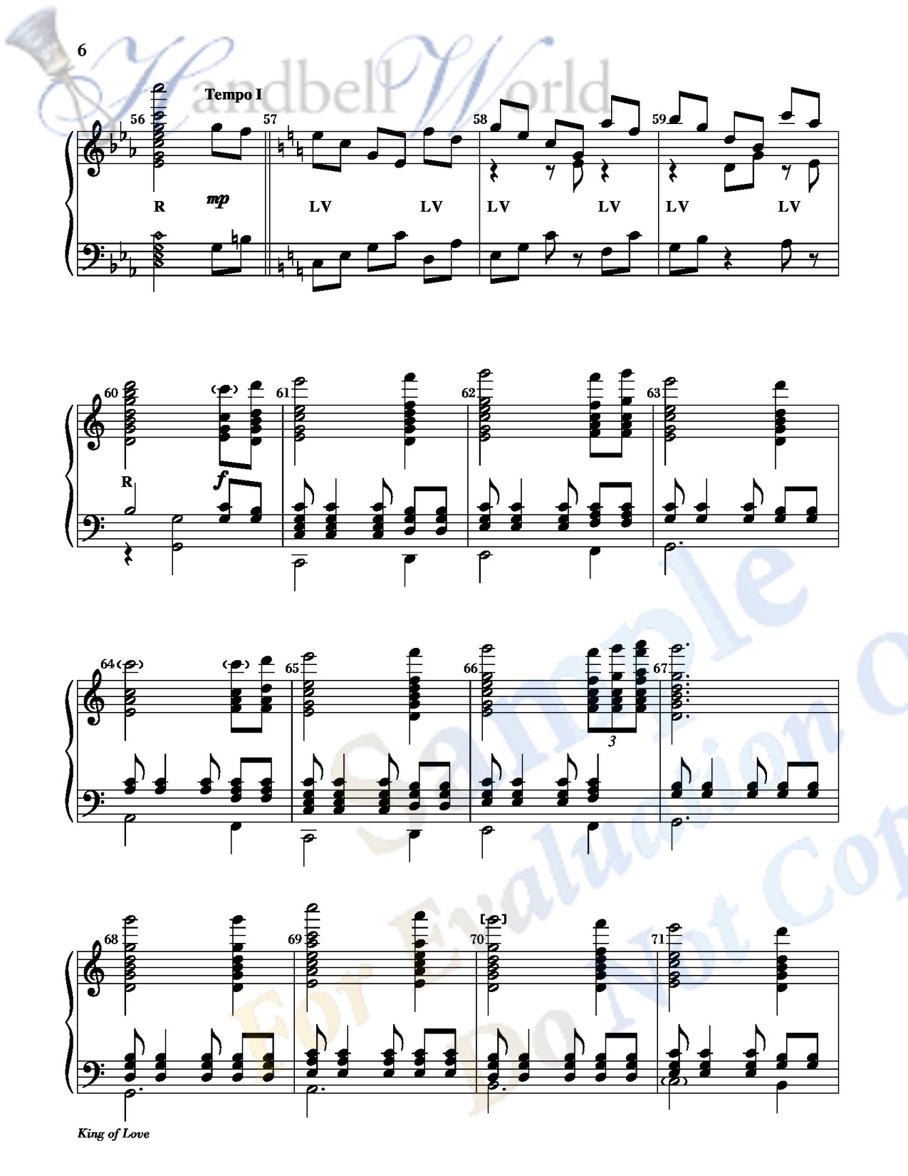 Preview of music
