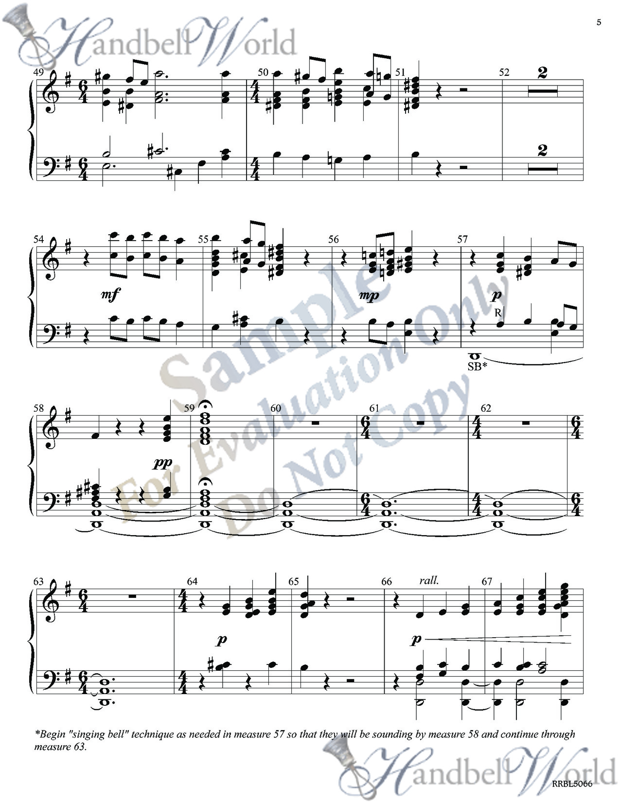 Preview of music