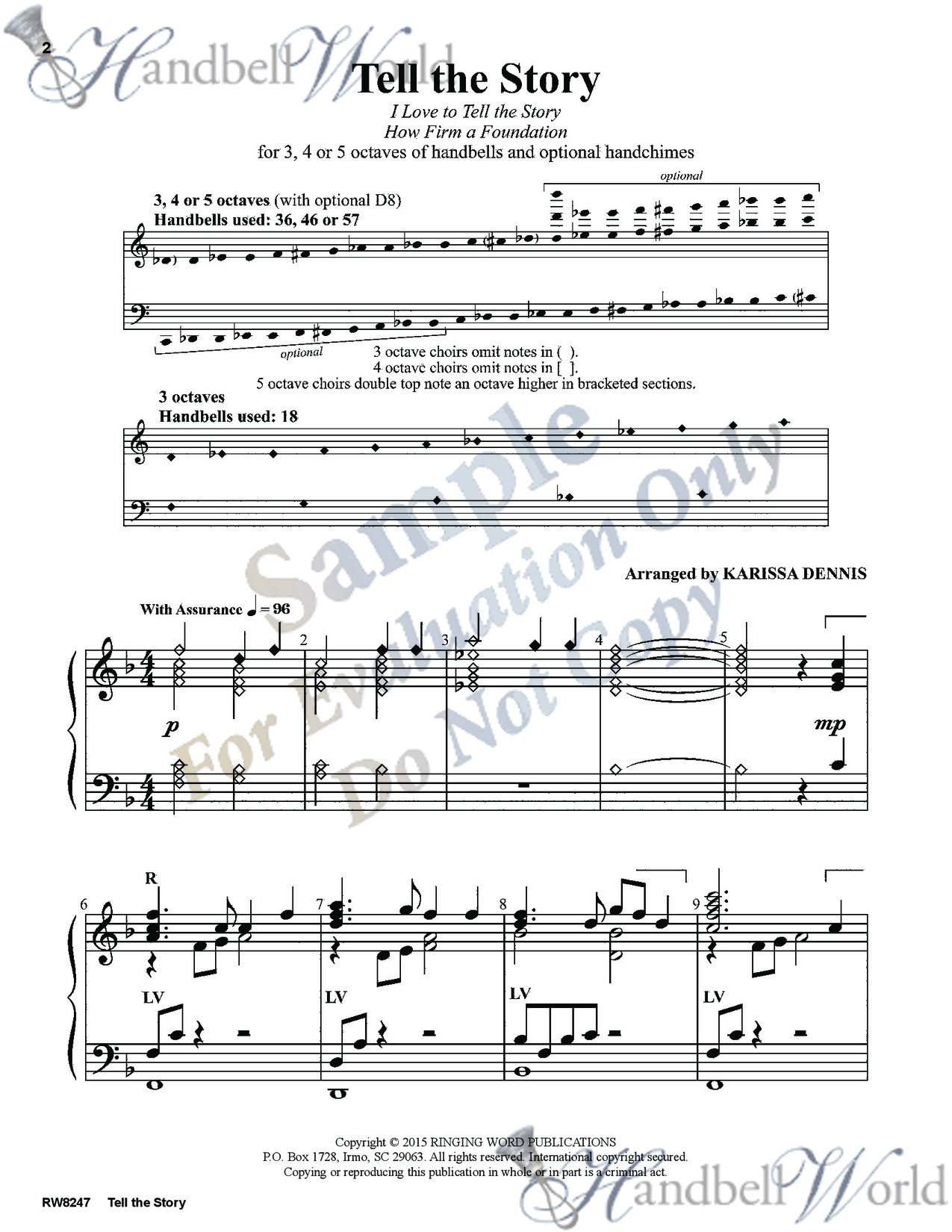 Preview of music