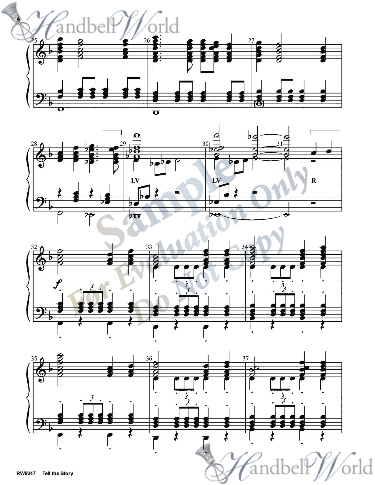 Preview of music