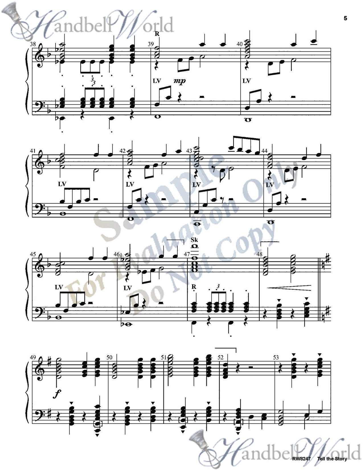 Preview of music