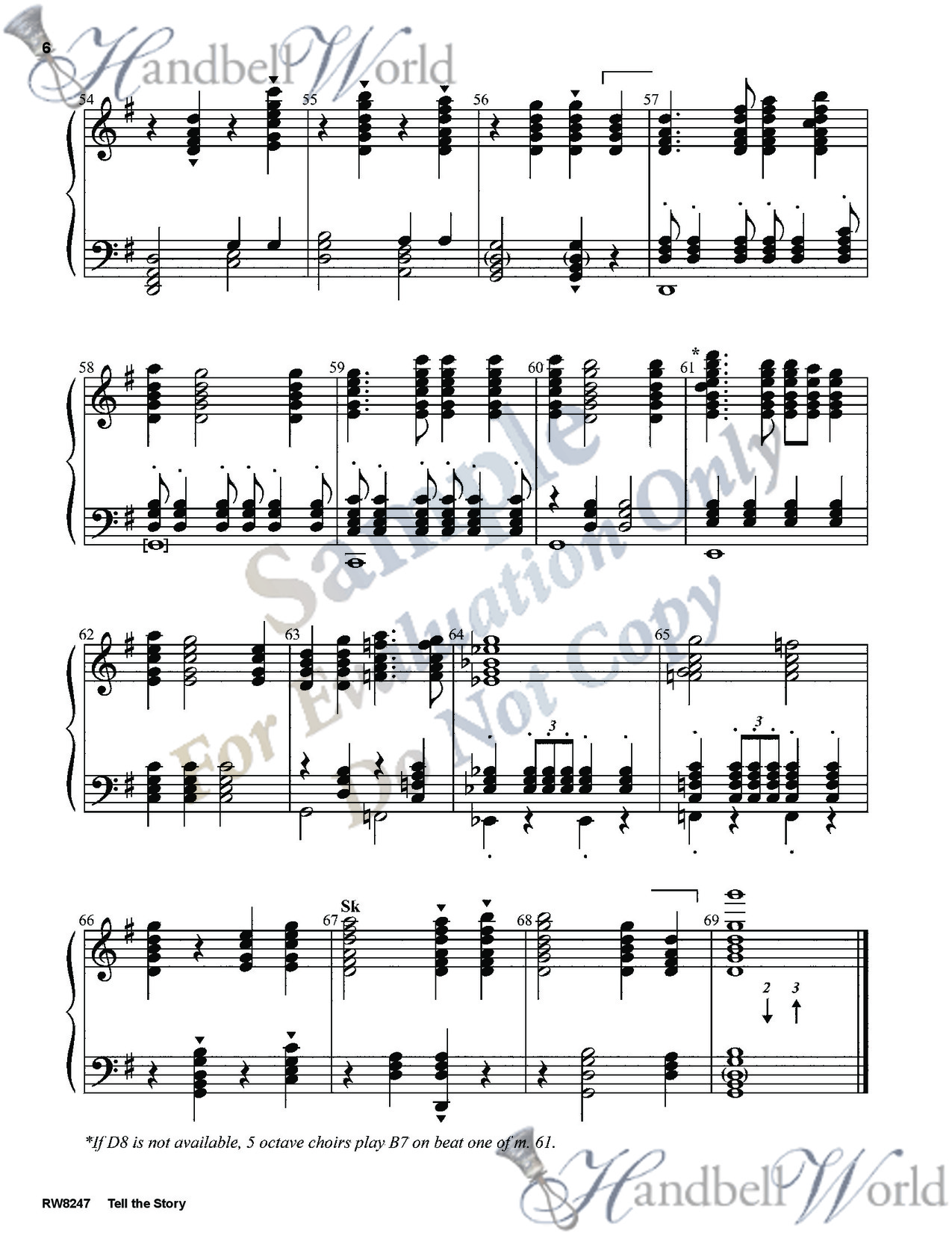 Preview of music